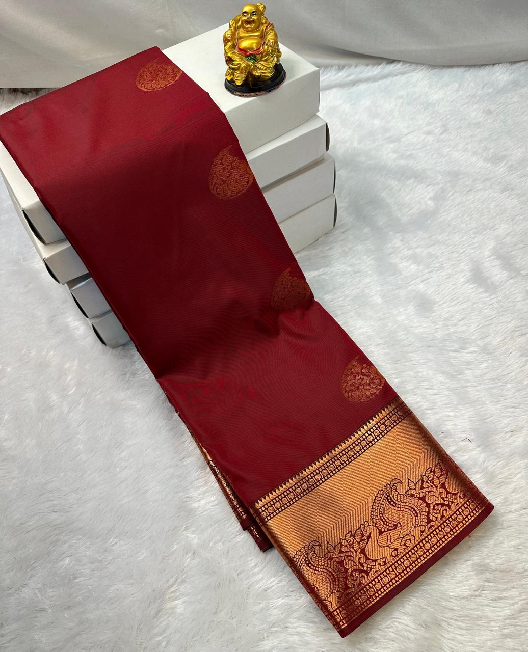 Kanchipuram Bridal Wedding Silk Saree