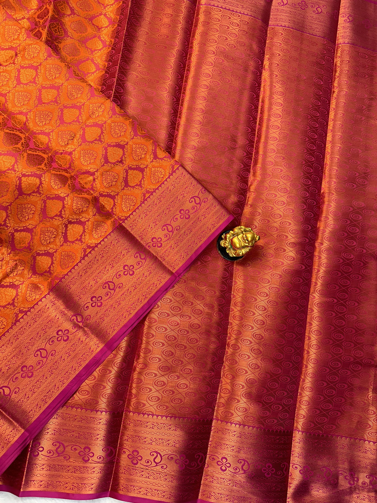 Kanchipuram Bridal Wedding Silk Saree