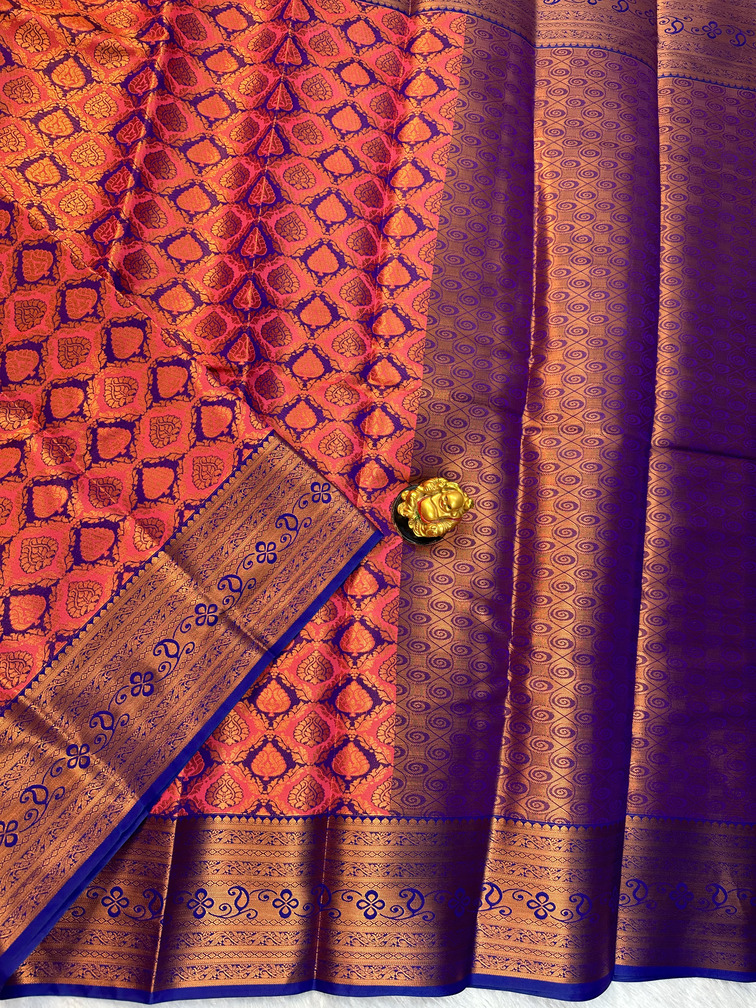 Kanchipuram Bridal Wedding Silk Saree
