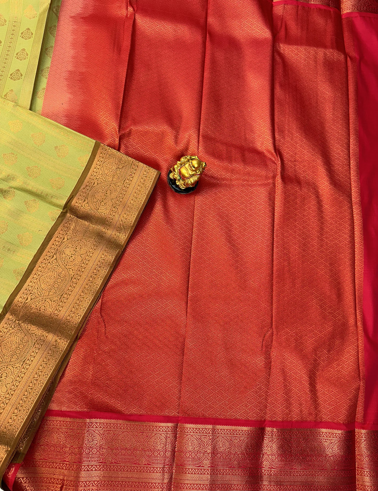 Kanchipuram Bridal Wedding Silk Saree