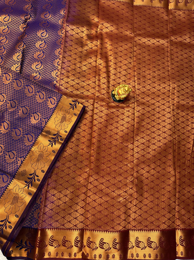 Kanchipuram Bridal Wedding Silk Saree