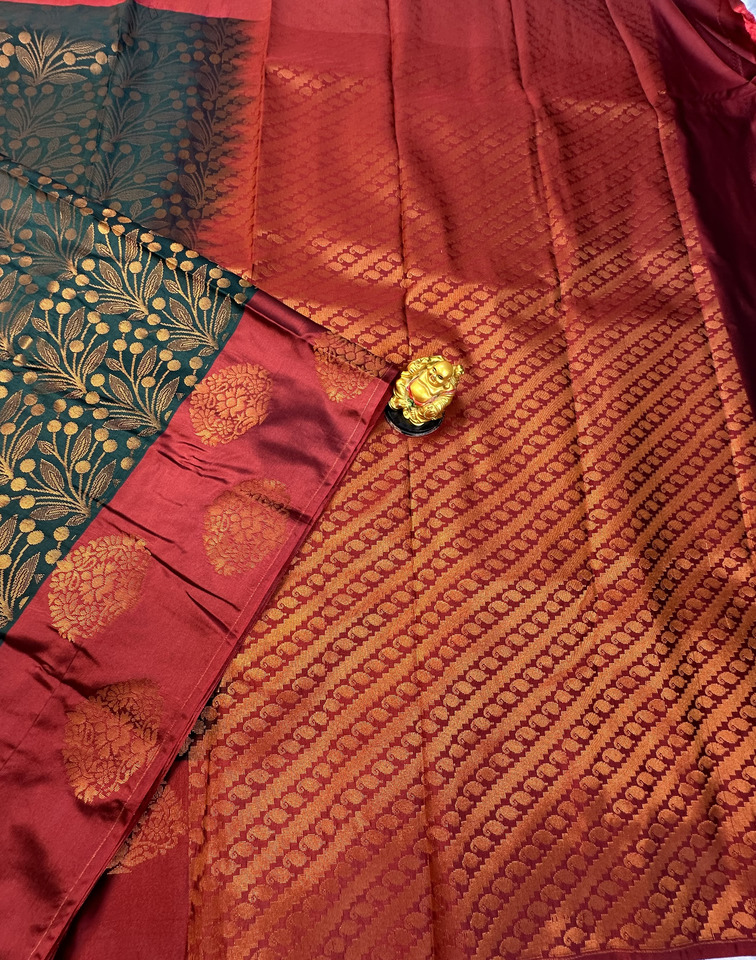 Kanchipuram Bridal Wedding Silk Saree