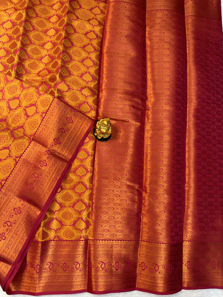 Kanchipuram Bridal Wedding Silk Saree