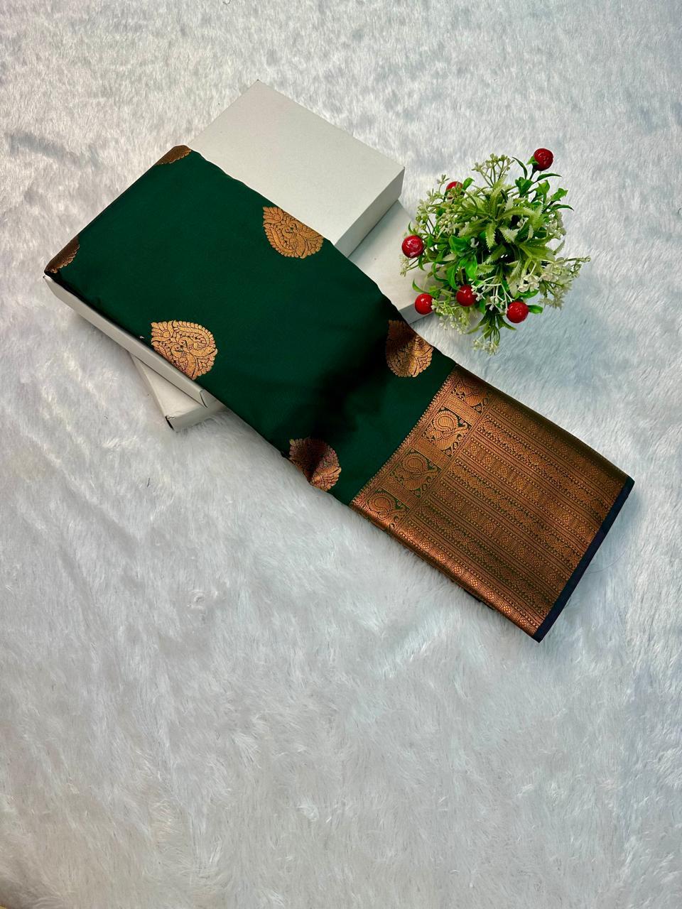 Kanchipuram Fancy Soft Silk Sarees