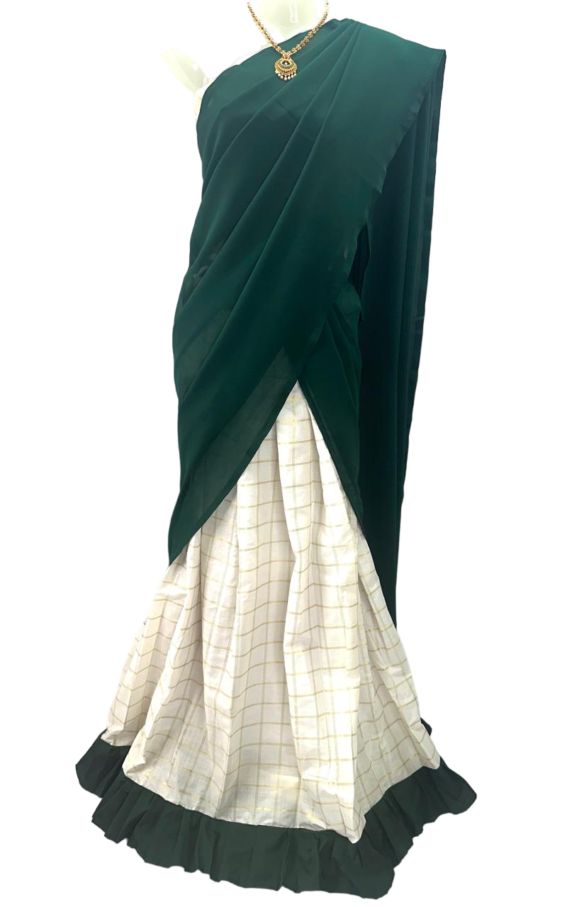 Kerala Half Sarees Dhavani set