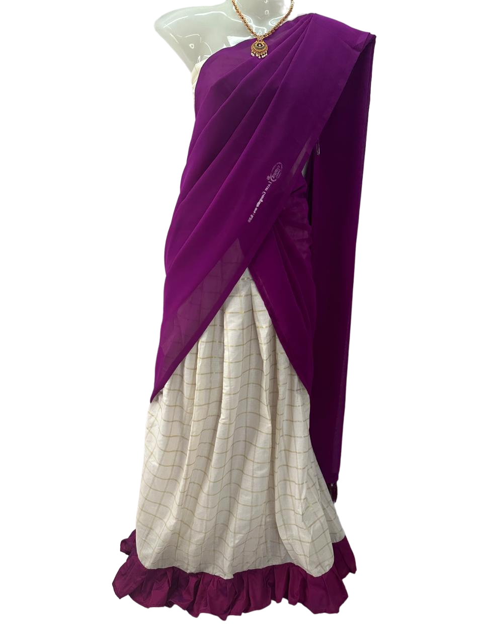 Kerala Half Sarees Dhavani set