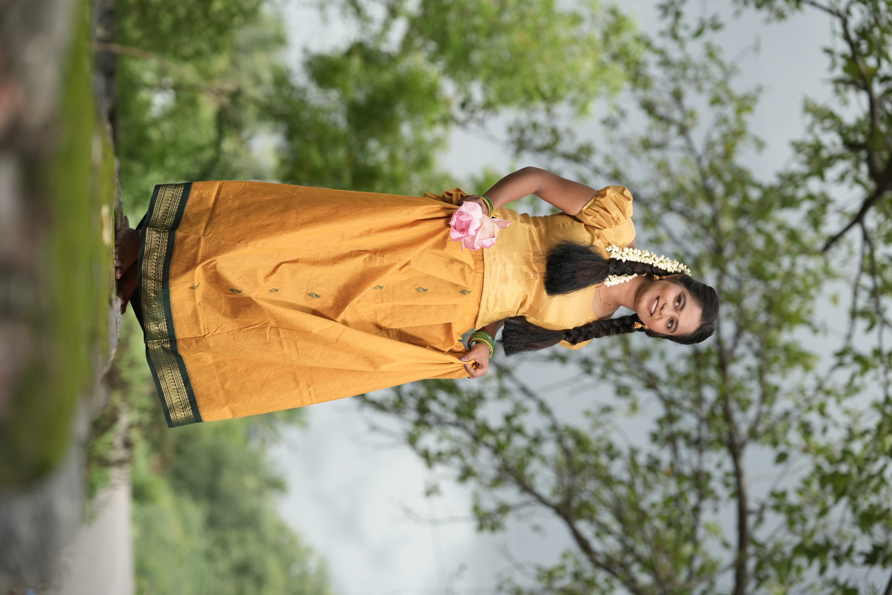 Half Sarees Dhavani Set 