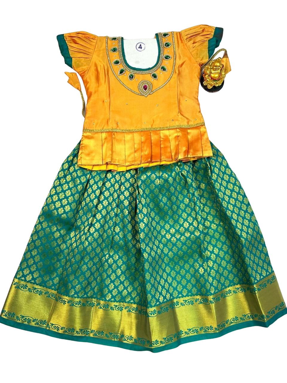 Kids Pattu Pavadi & Frock 