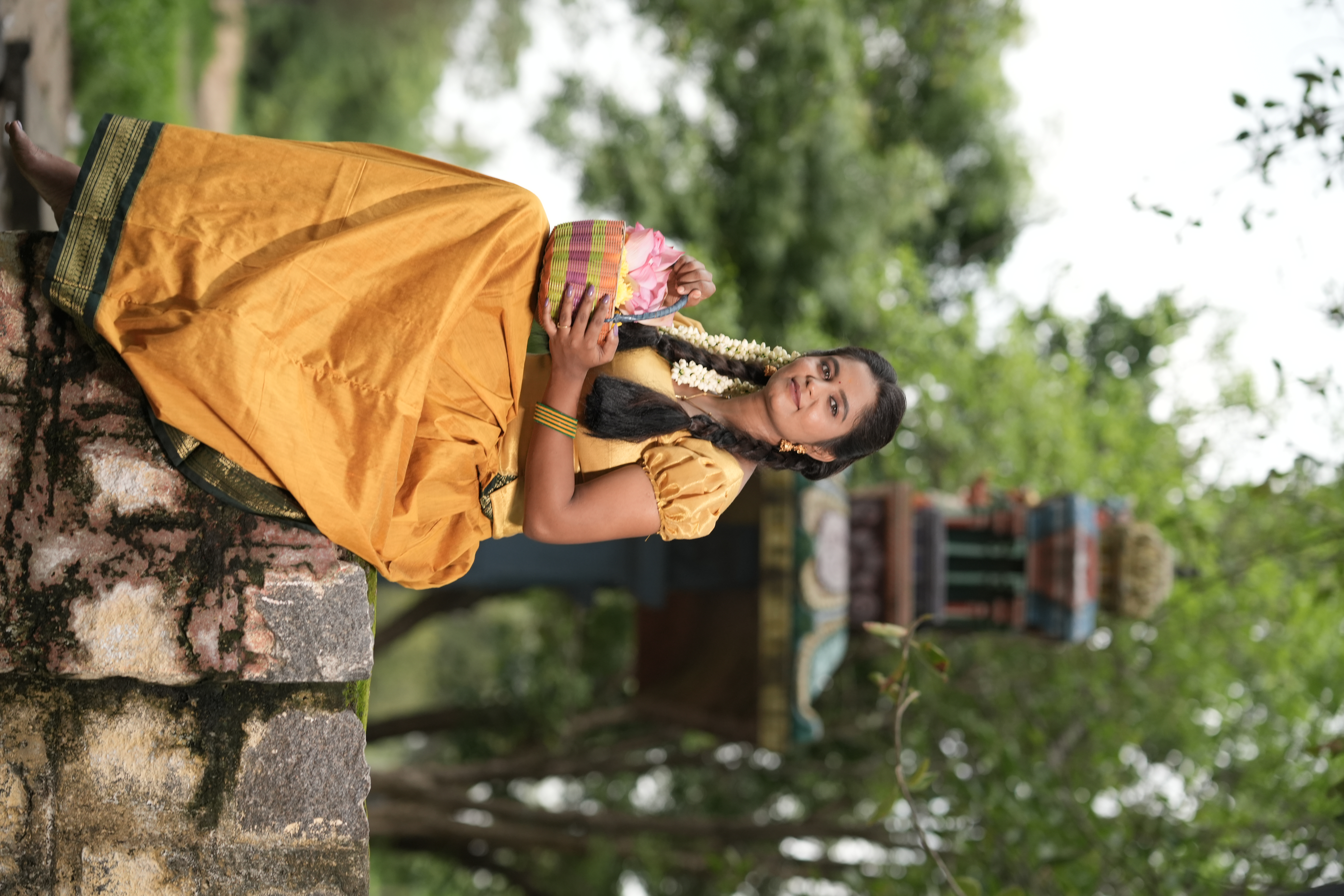 Half Sarees Dhavani Set 